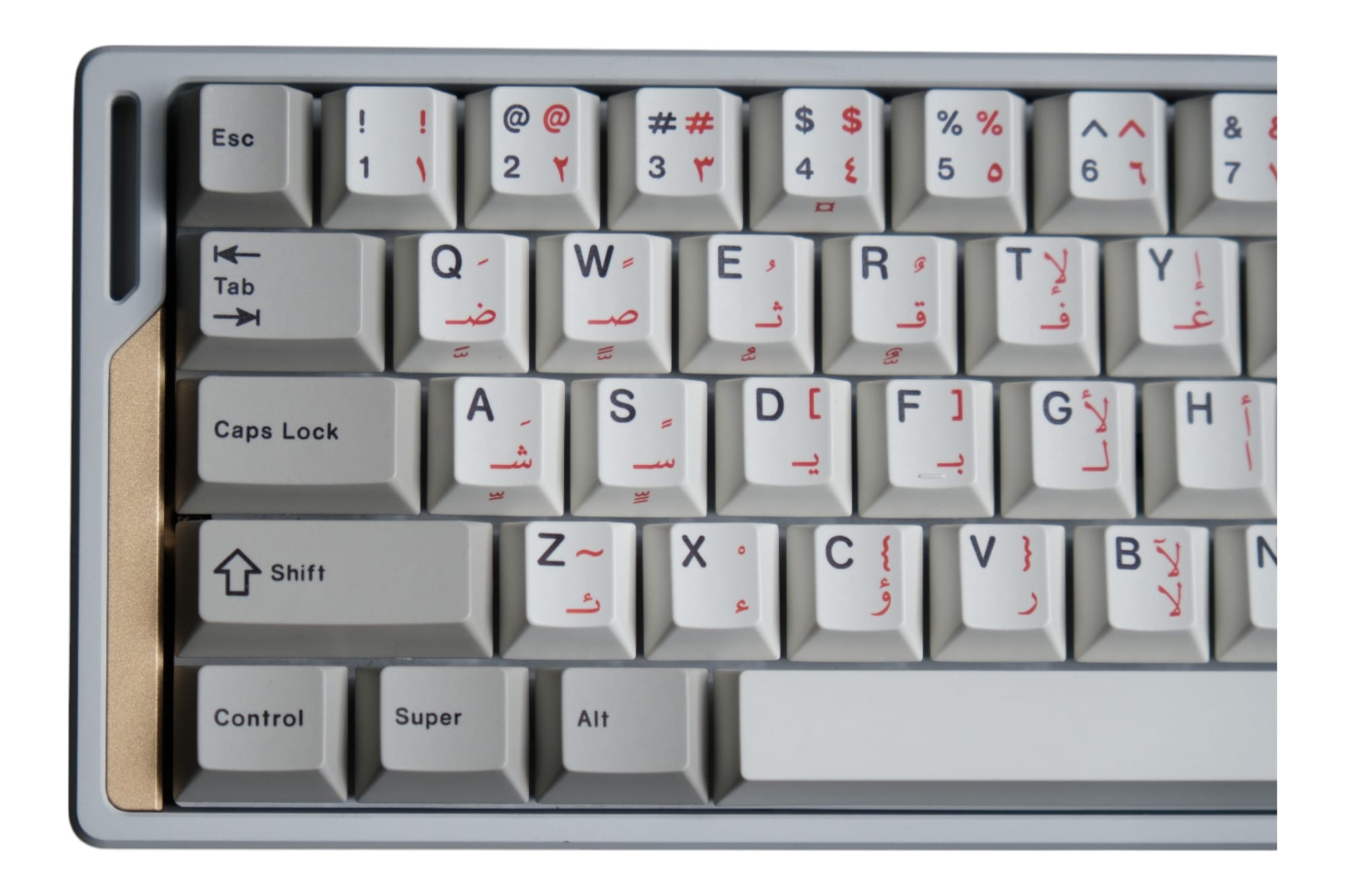 JC Studio Arabic Red Keycap Kit · Milktooth